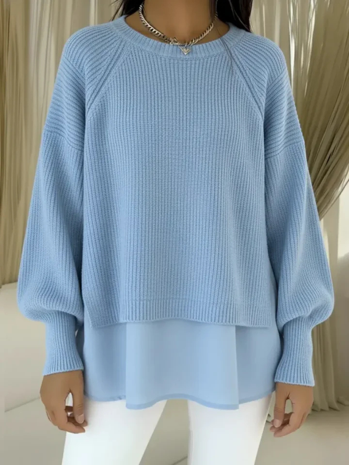 Krystyna | Sweter Warstwowy