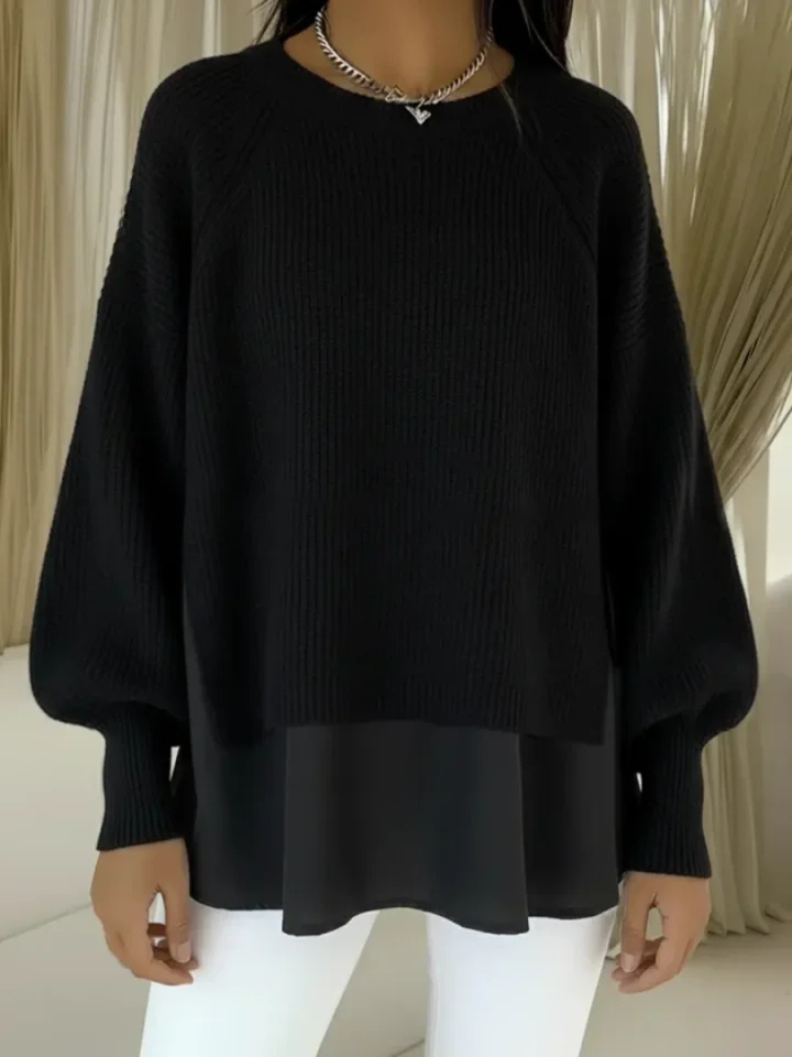 Krystyna | Sweter Warstwowy
