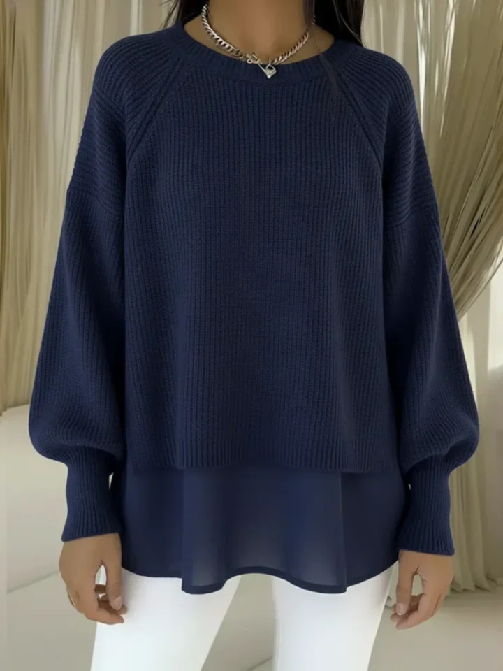 Krystyna | Sweter Warstwowy