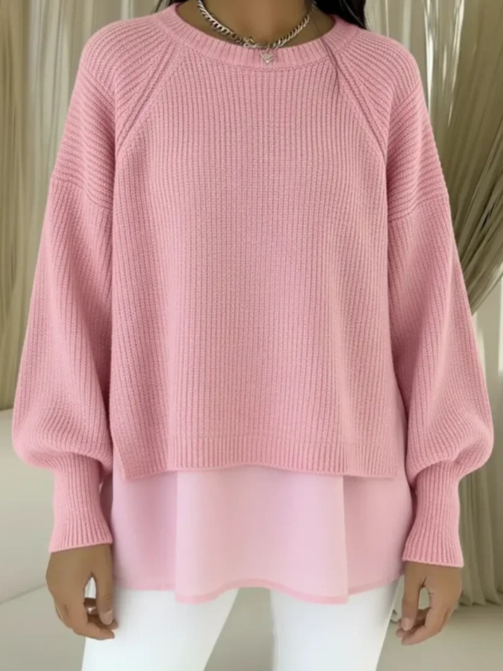 Krystyna | Sweter Warstwowy