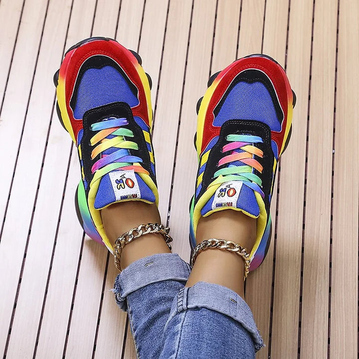 Izabela | Kolorowe Sneakersy Comfort