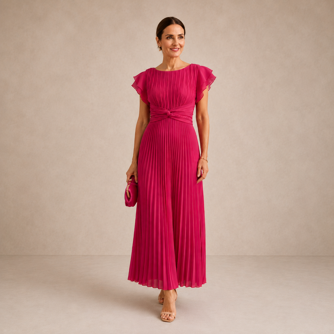 Dabrowska | Sukienka Tie- Front Midi